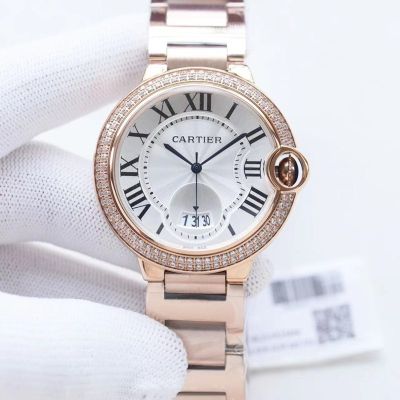 Cartier Ballon Bleu De 33/36/42MM Imported Movement 316L Steel Couple Watch